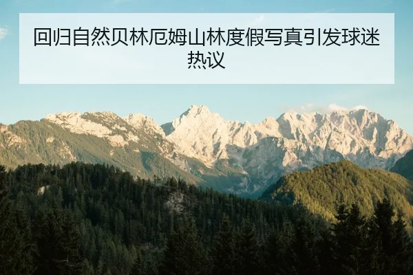 回归自然贝林厄姆山林度假写真引发球迷热议